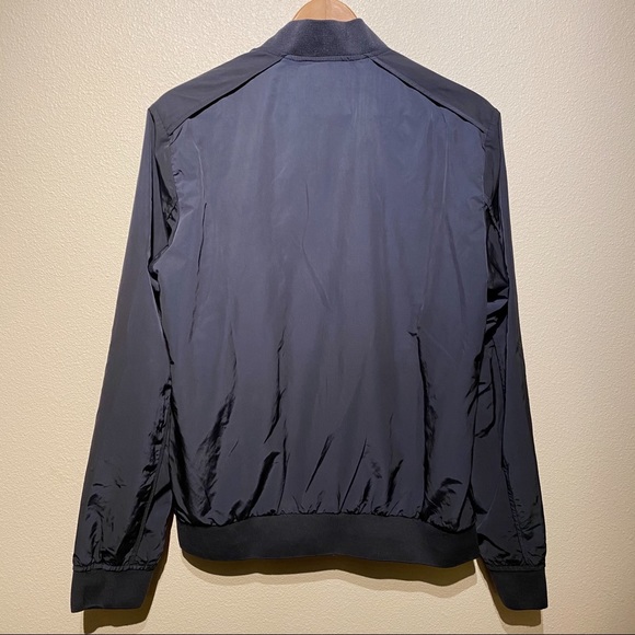 Men's Theory Brant Williston Bomber Jacket Medium - Picture 6 of 7